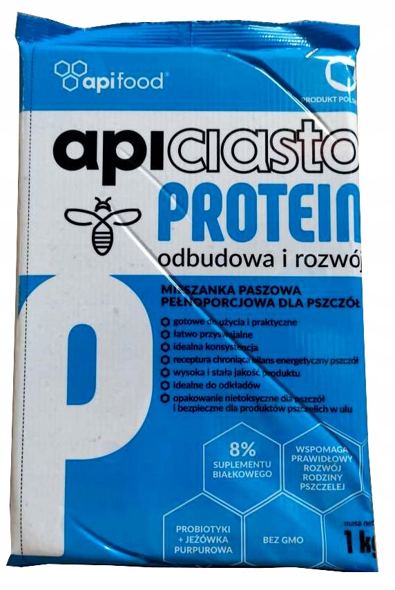 

Apiciasto 5x1kg Pokarm dla pszczół z Proteinami