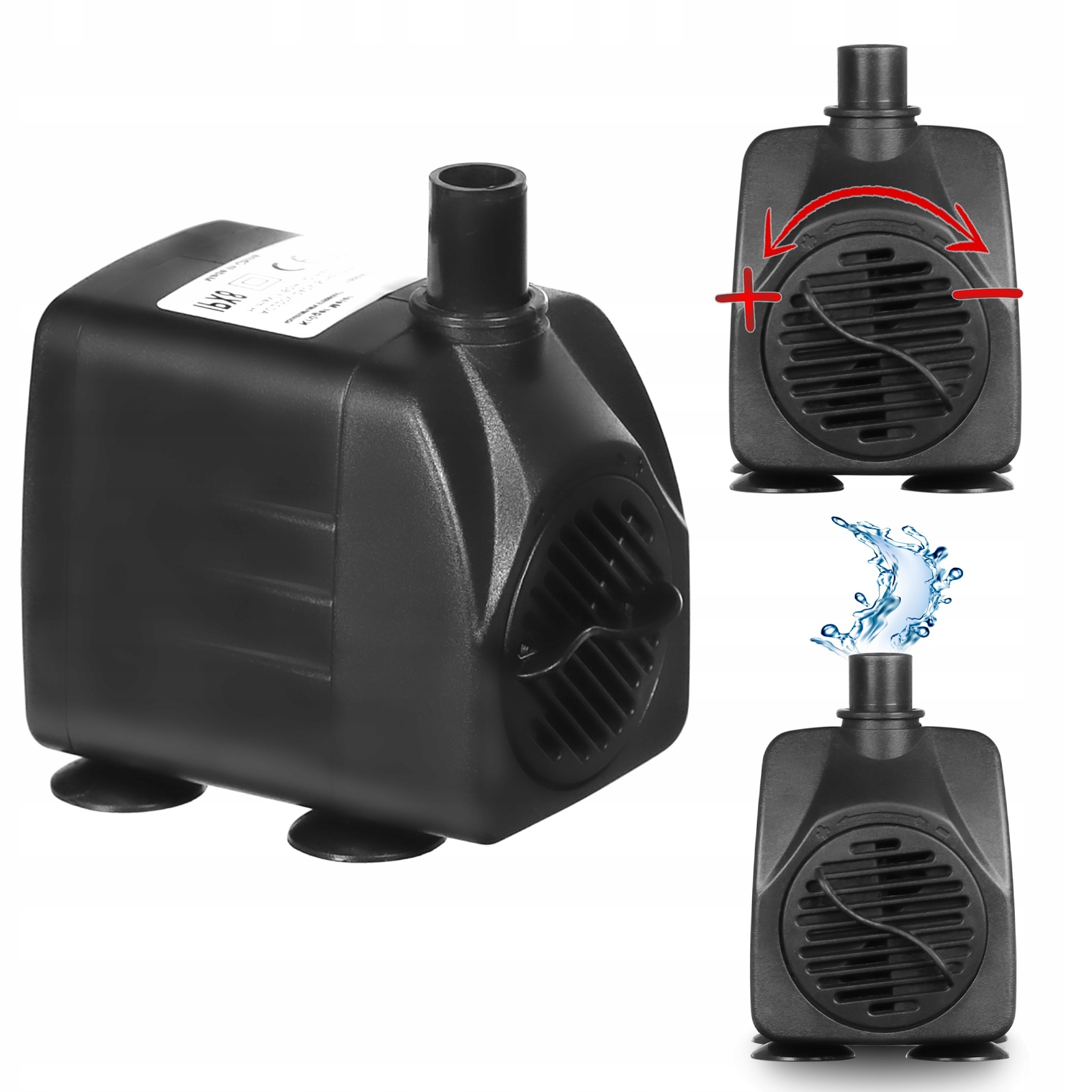 Levně Sada Pro Výměnu Vody 1000 L H Výkonná Pumpa 3 M Komfort 24 Hodin Práce Do Oka