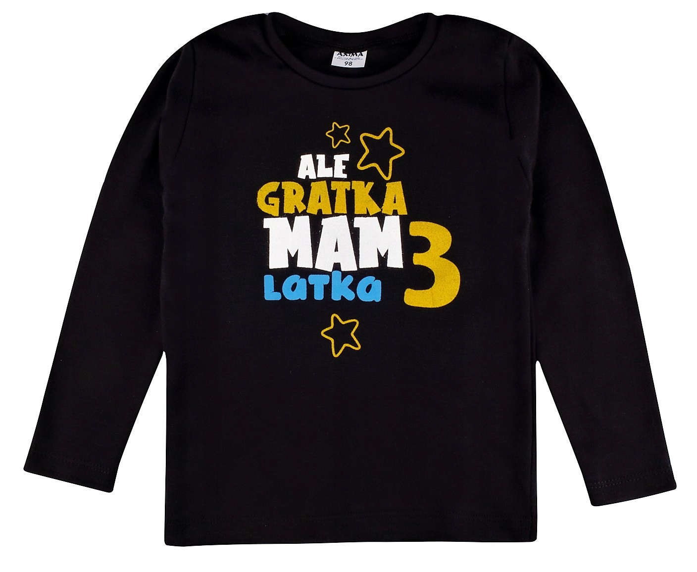 

Bluzka Urodziny 3 Lata Ale Gratka Mam 3 Latka 98