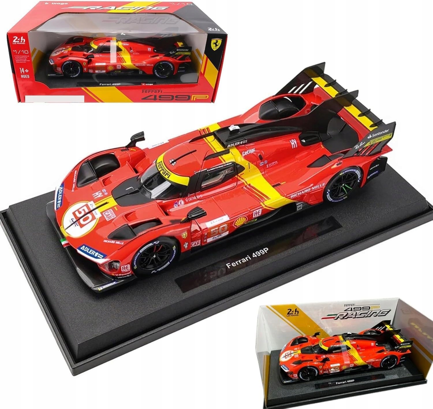 La Ferrari 499P Lmh #50 model 1:18 Bburago 16301