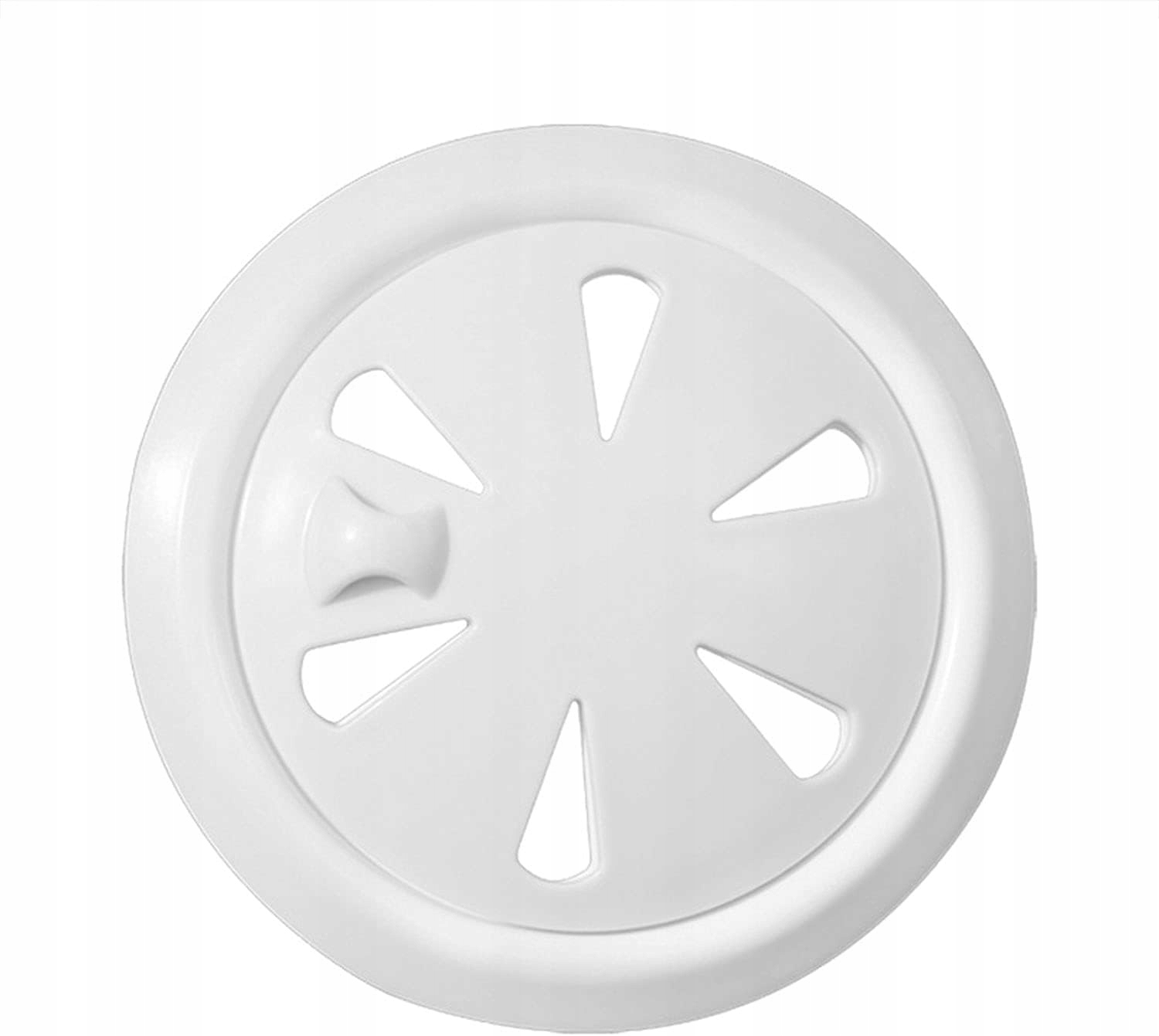 KOREK Z SITKIEM ZAMYKANY DO ZLEWU ZLEWOZMYWAKA UMYWALKI WANNY SITKO 6 SZTUK Kolor biały