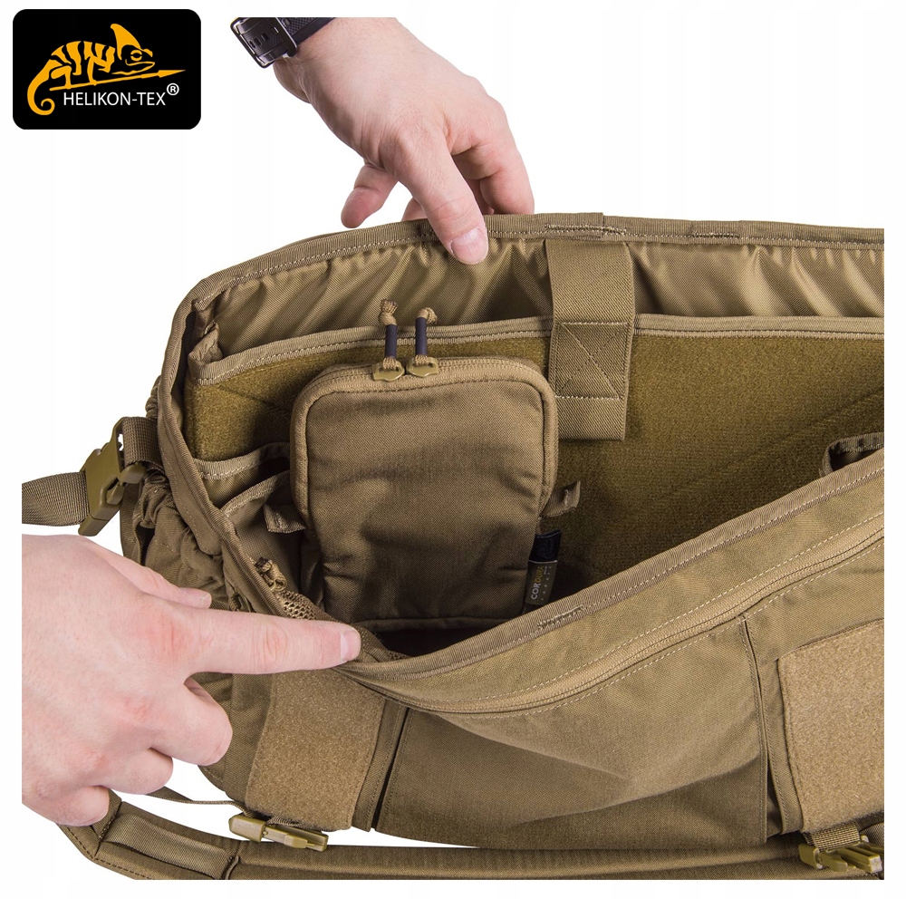 Kieszeń Organizer HELIKON DOCUMENT CASE INSERT Czarny Model Document Case Insert - Cordura