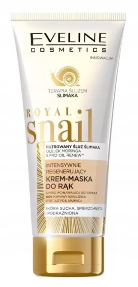 EVELINE ROYAL SNAIL intenzívne regeneračný krém-maska na ruky 100 ml