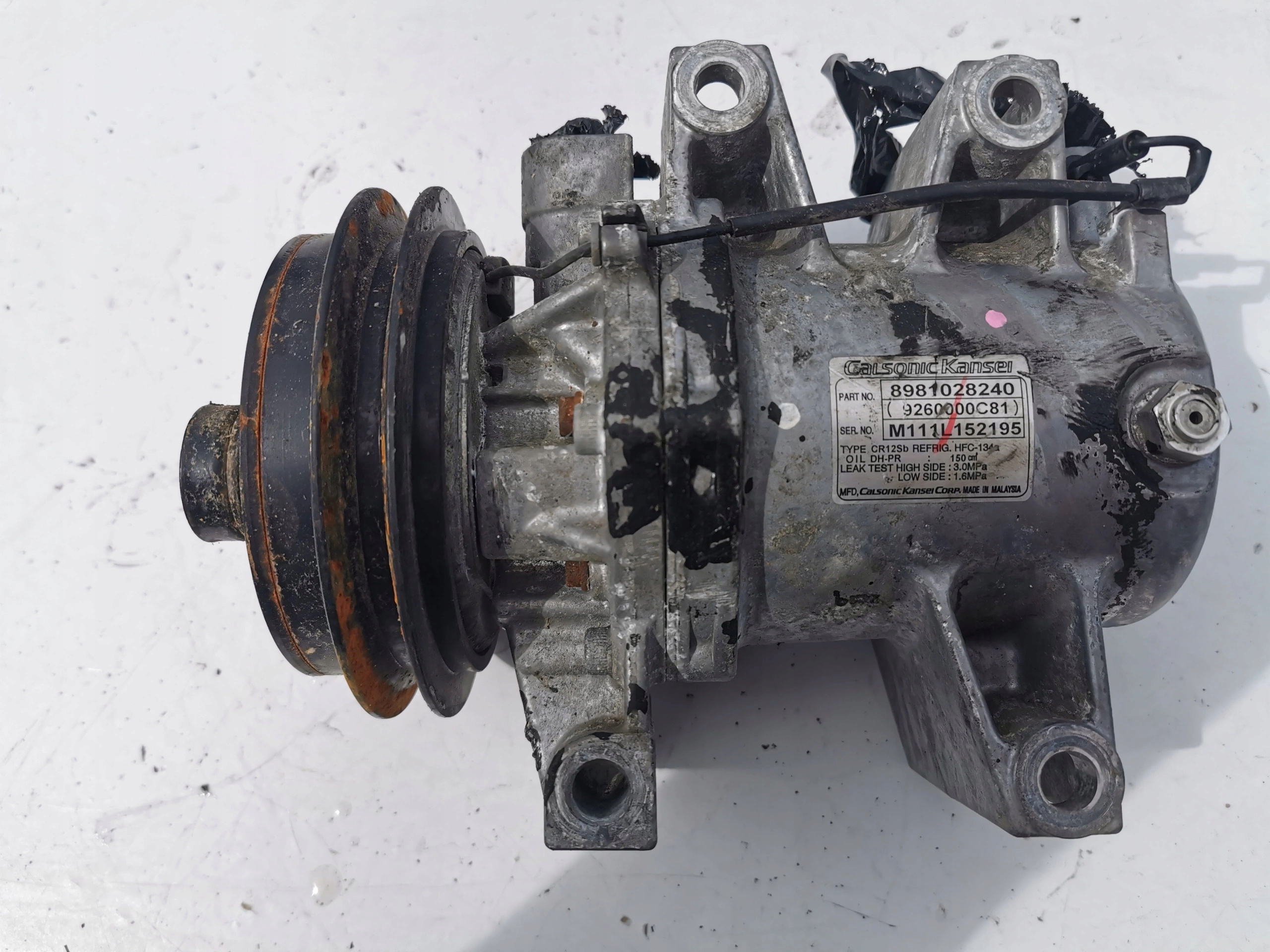 ISUZU D-MAX 2.5D 9260000C81 kompresor klimatizaci