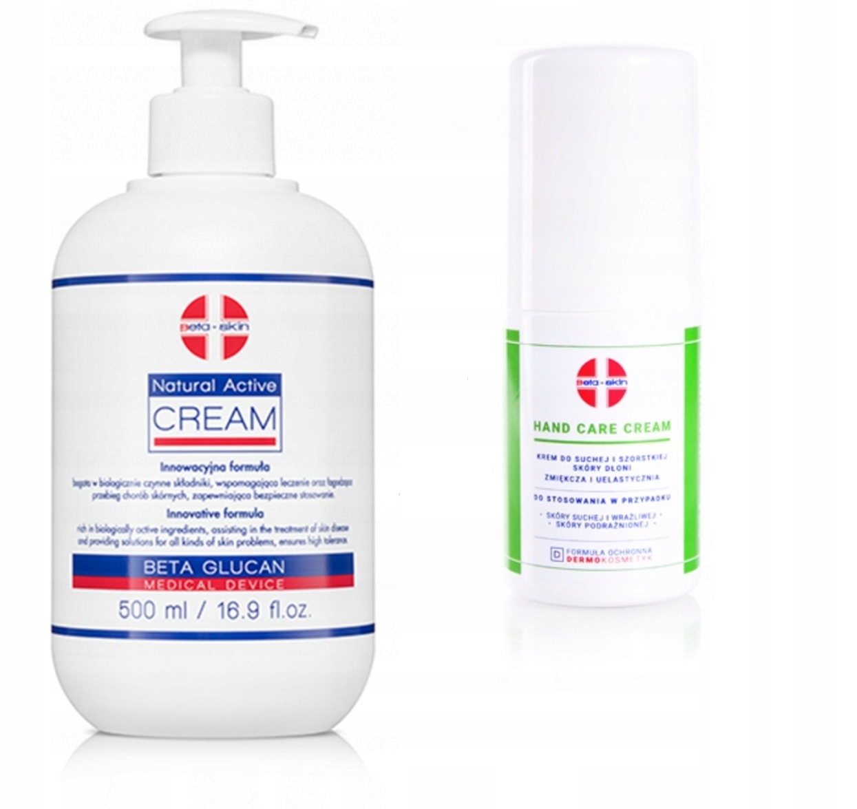 

Beta-skin Natural Active Cream 500 ML Hand Cream