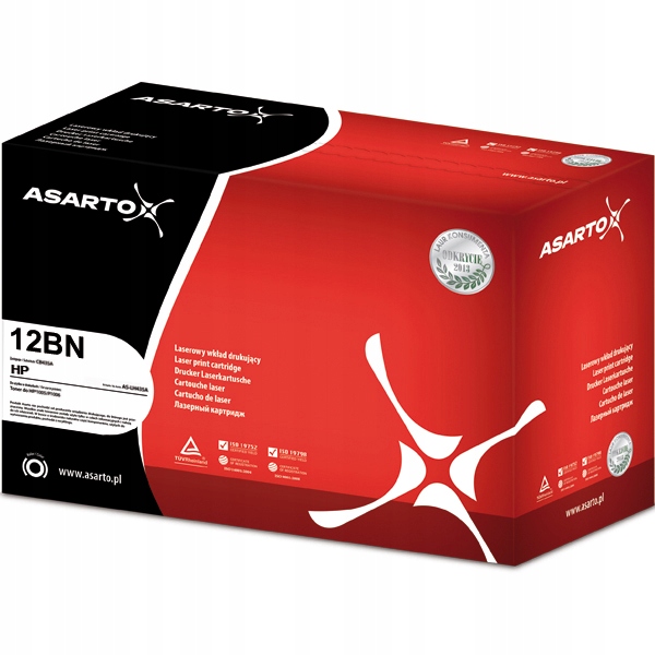 

Toner Asarto 12A do Hp LaserJet 1018 1020 1022 2k