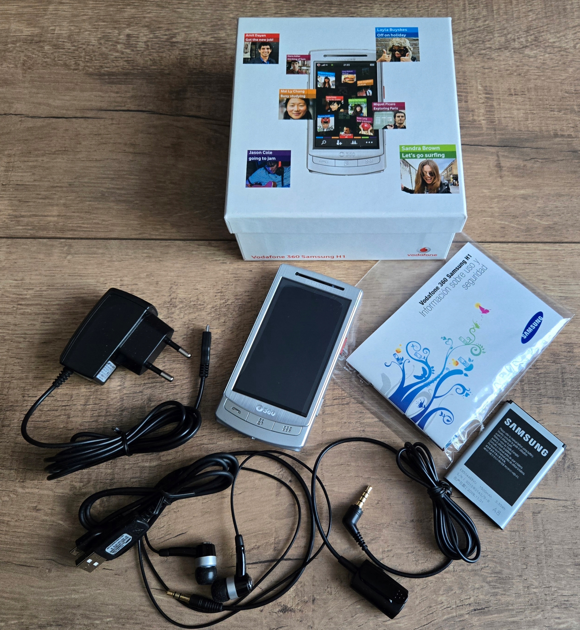 Samsung GT-I8320 Silver Komplet Unikat Dla Kolekcjonera !Bez Locka