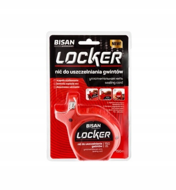 Nić Do Uszczelniania Gwintów 150m Bisan Locker