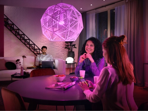 Żarówki E27 x2 PHILIPS HUE mostek regulator ZESTAW Stan opakowania oryginalne