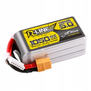 Lipol Tattu R-Line 5.0 6S 22.2V 1050mAh 150C XT60