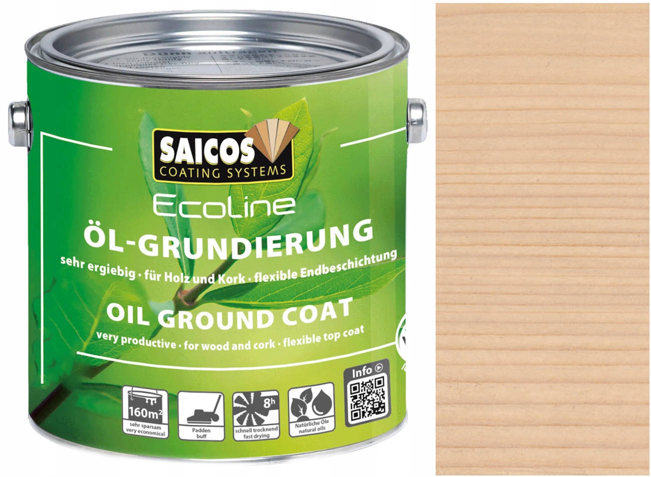 Saicos MultiTop Základný olej Grusza 3418 0,75L