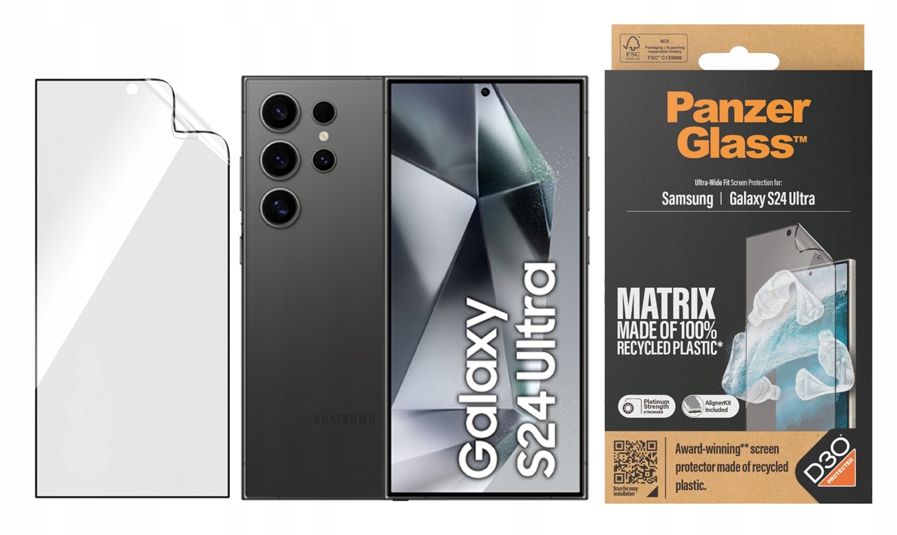 PanzerGlass Sklo Ultra-Wide Fit Matrix pro Samsung Galaxy S24 Ultra