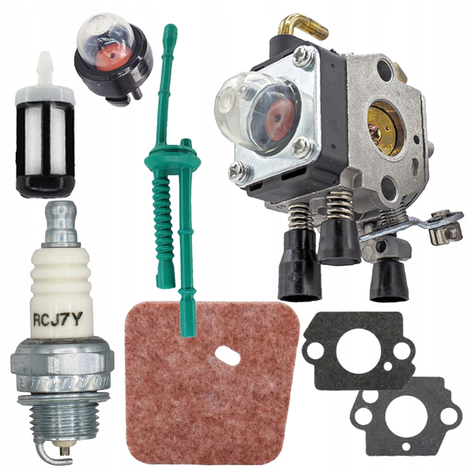 Gaźnik Do Kosy Stihl FS55 FS38 FS46 Fs 55 FS56 FS45 KM55 Zestaw Naprawczy