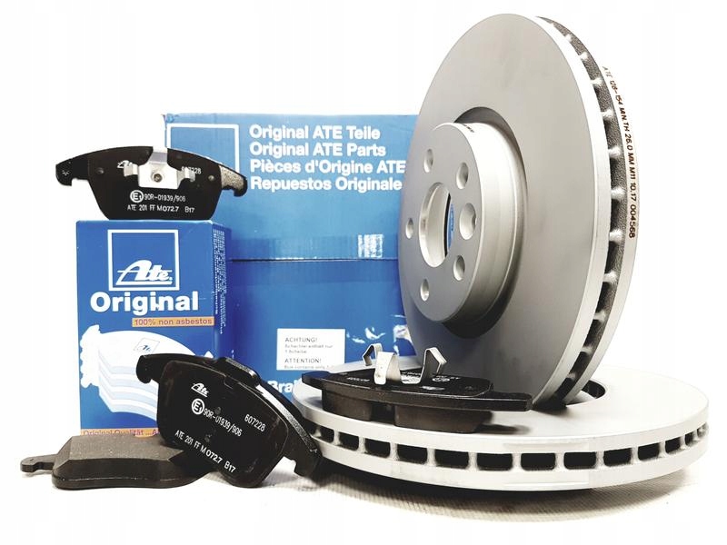 ATE TARCZE + KLOCKI PRZÓD FORD GALAXY S-MAX HIT Strona zabudowy tył