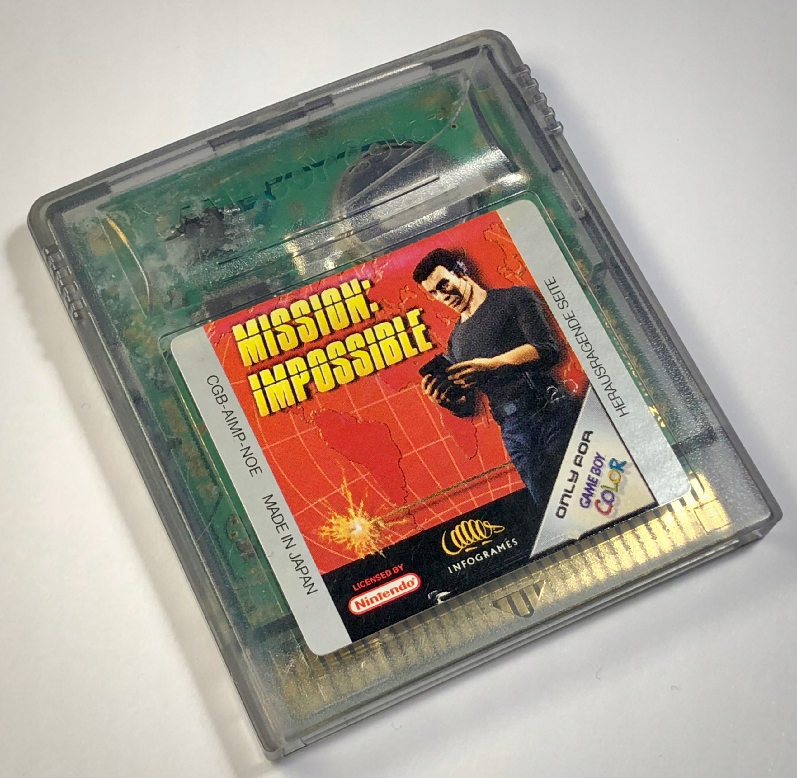 MISSION IMPOSSIBLE Game Boy Color Nintendo RETRO