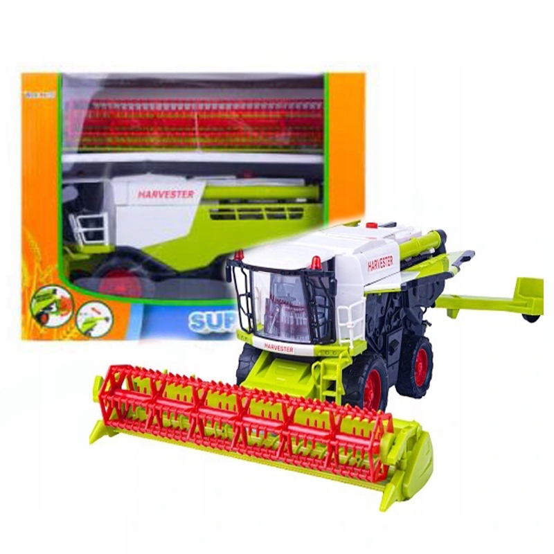 

Duży Kombajn Zbożowy Ruchome elementy Traktor