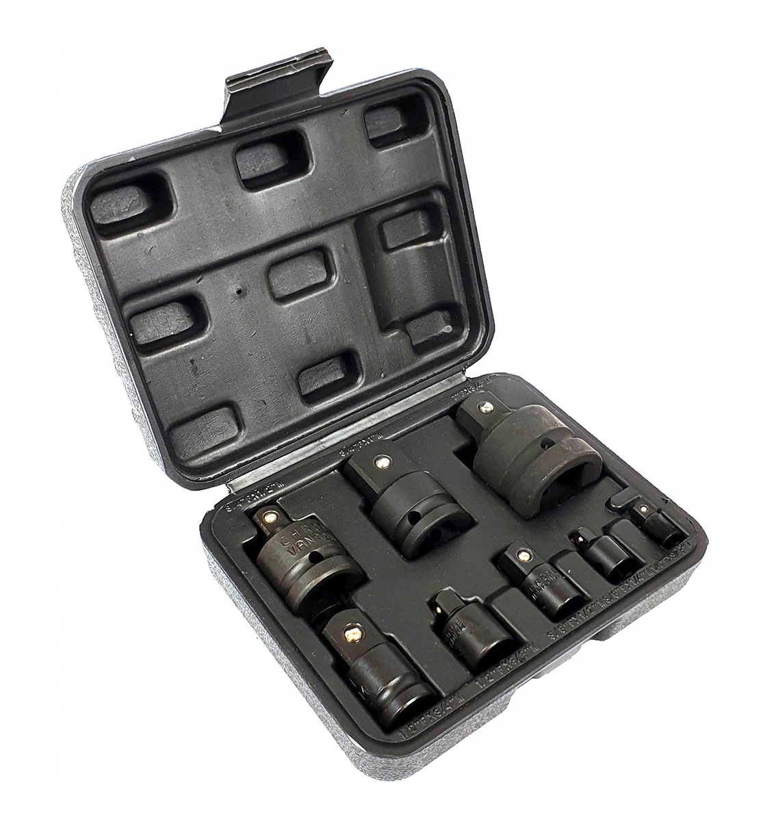 REDUKCJE ADAPTERY UDAROWE NASADKI KLUCZA GRZECHOTKI 1/2" 3/8" 1/4" 3/4 8szt Marka SilverTools