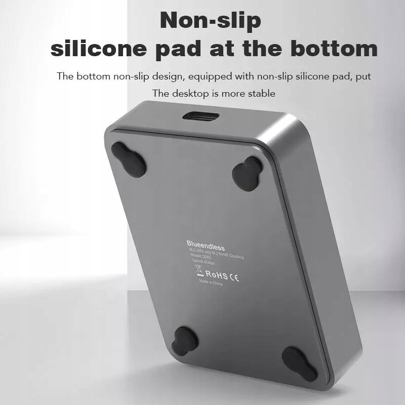 STACJA DOKUJĄCA ADAPTER PRZEJŚCIÓWKA KONWERTER M.2 NVMe SSD NGFF SATA USB C Format dysków inny