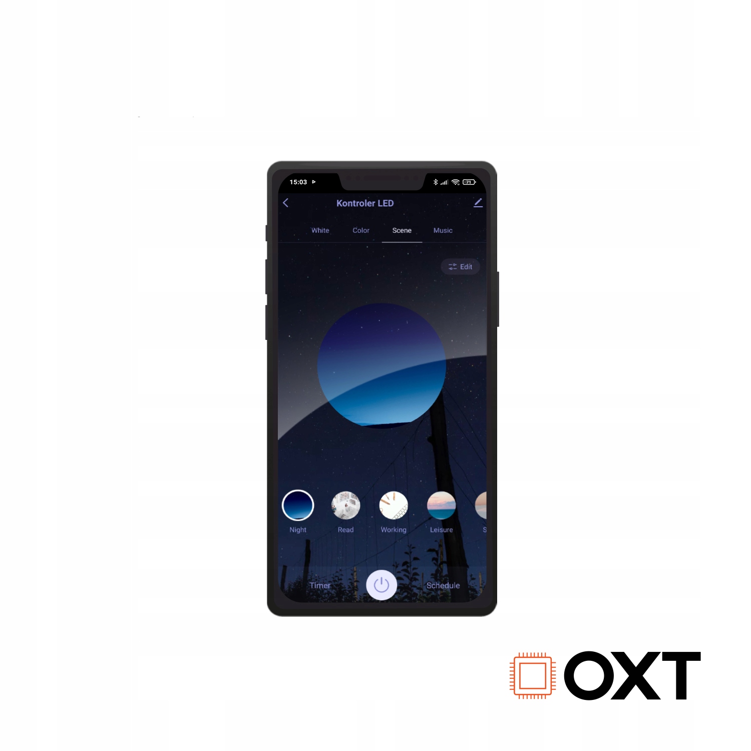 OXT KONTROLER LED 5 W 1 OŚWIETLENIE SERIA SD RF ZIGBEE HUE TUYA Komunikacja ZigBee