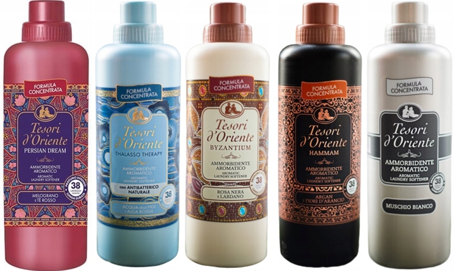 Levně Tesori d'Oriente Sada 5 italských tekutá aviváž 760 ml Ptbhm