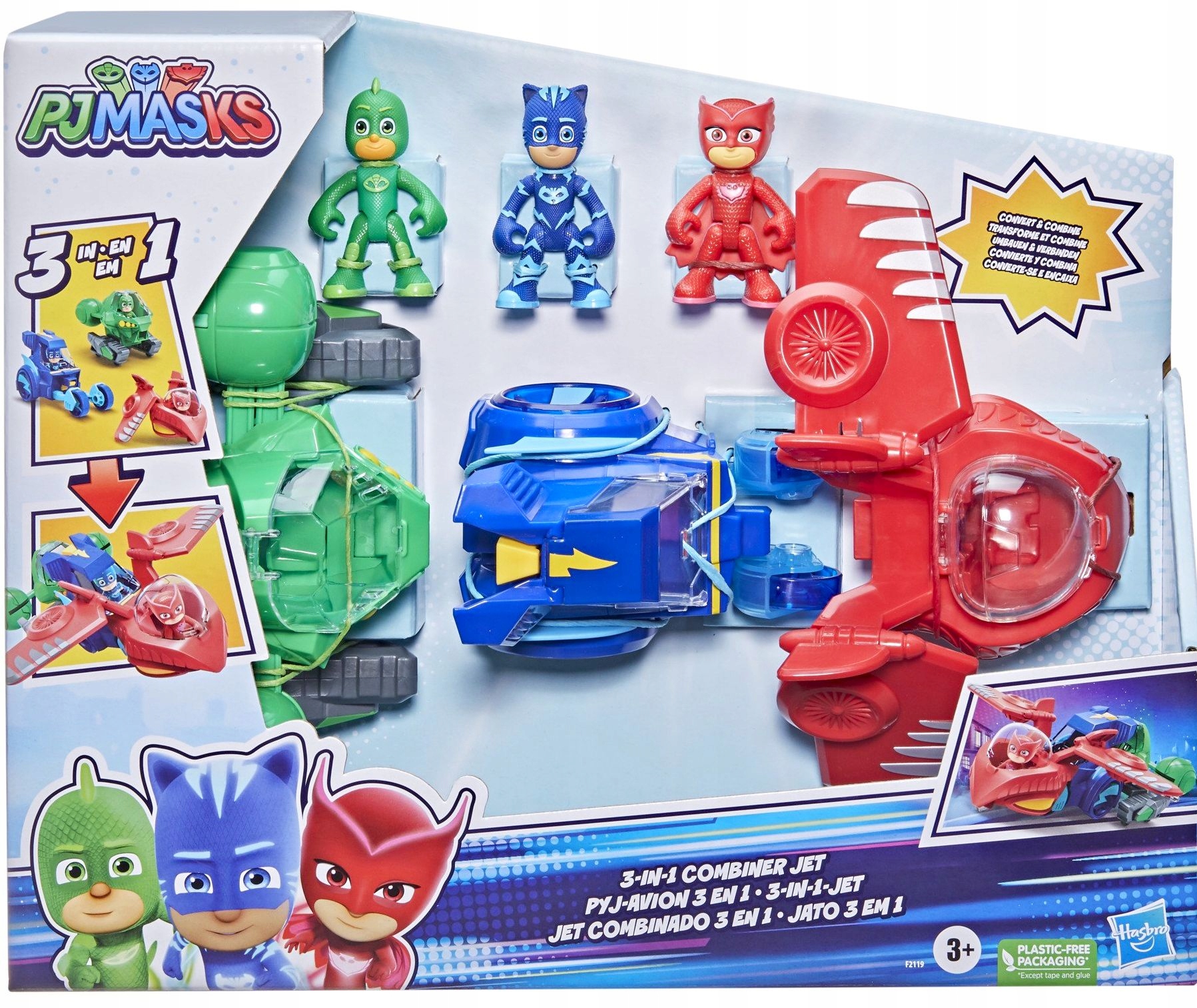 PIDŻAMERSI ZESTAW 3 W 1 SAMOLOTY AUTO PJ MASKS 12753765399 Allegro.pl