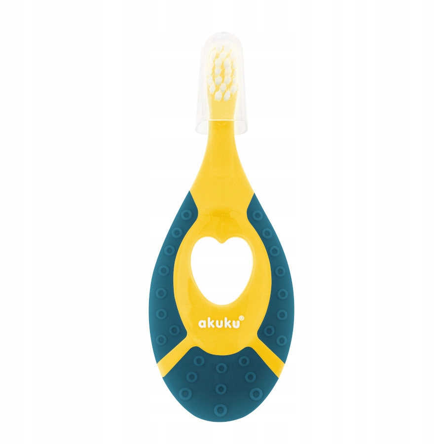 AKUKU SZCZOTECZKA DO ZĘBÓW dla dzieci 0+