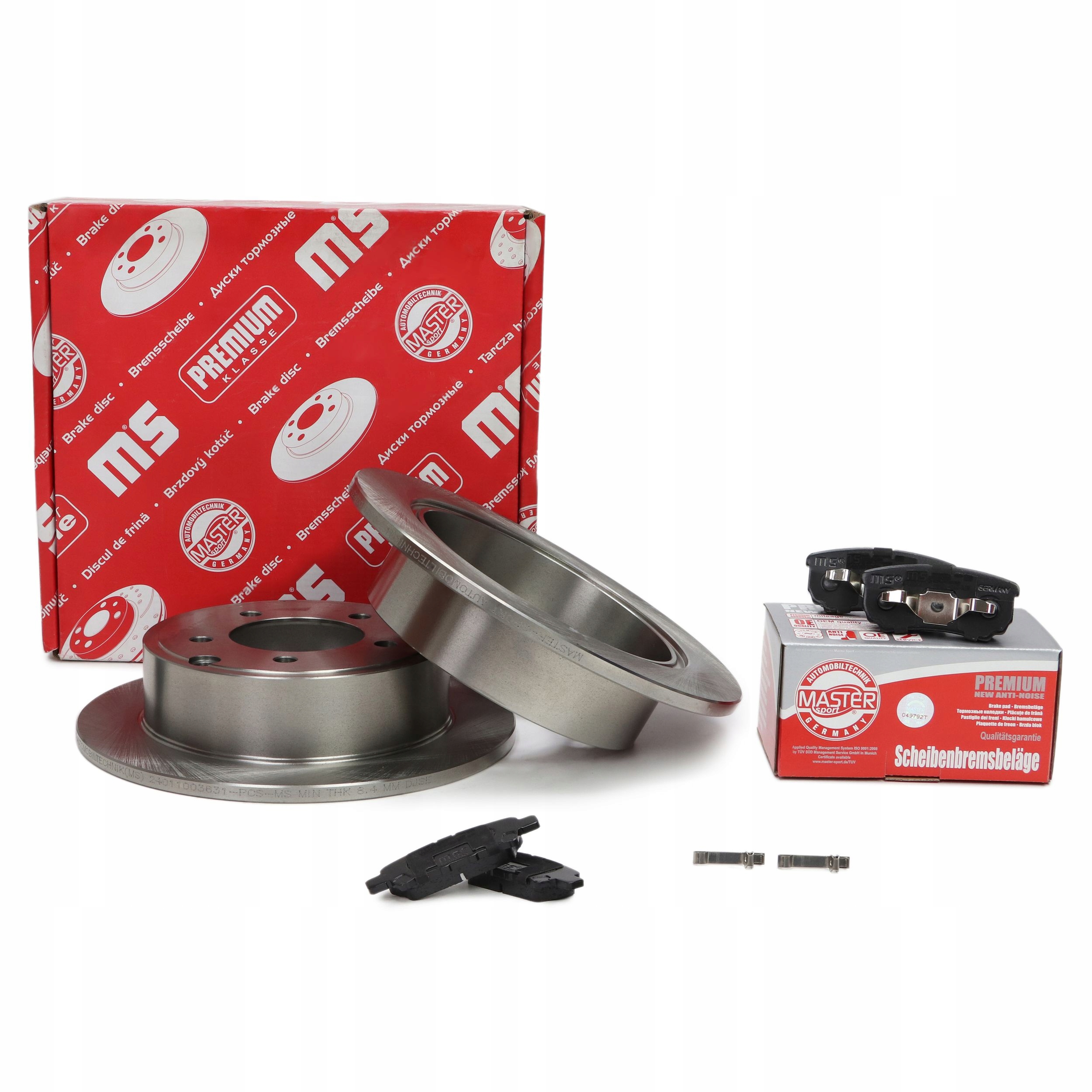 Диски колодки задні CHRYSLER SEBRING; JEEP COMPASS