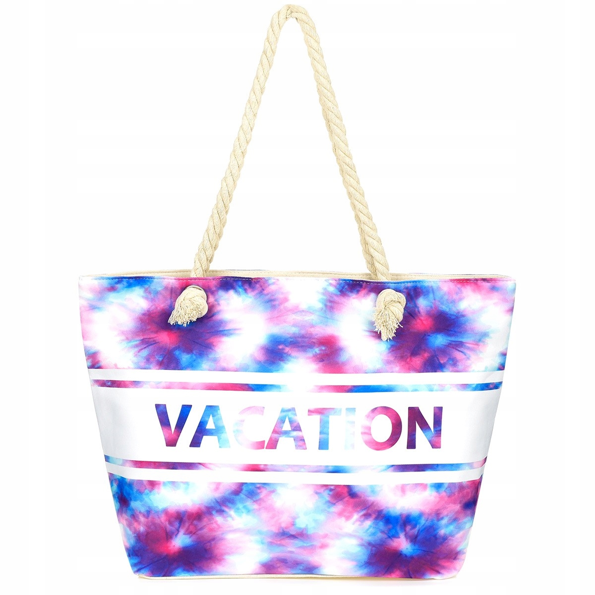 Pojemna torba plażowa na plażę torebka lekka