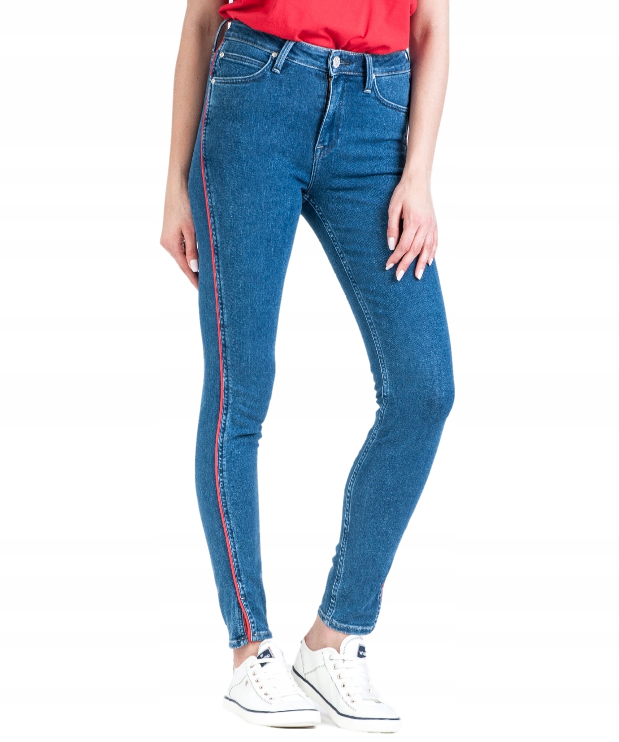 Džíny Lee Scarlett Piping L31VROOR RedStowe 26/33