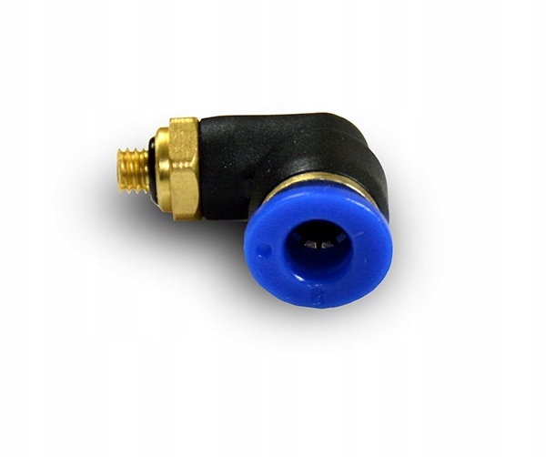 

2szt Złączka wtykowa kątowa wąż 6mm M5 PL06-M05