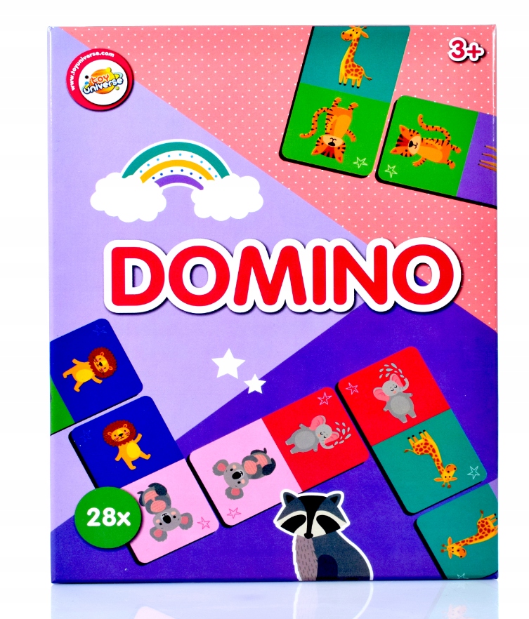 

Gra Dla Dzieci Domino Zwierzątka