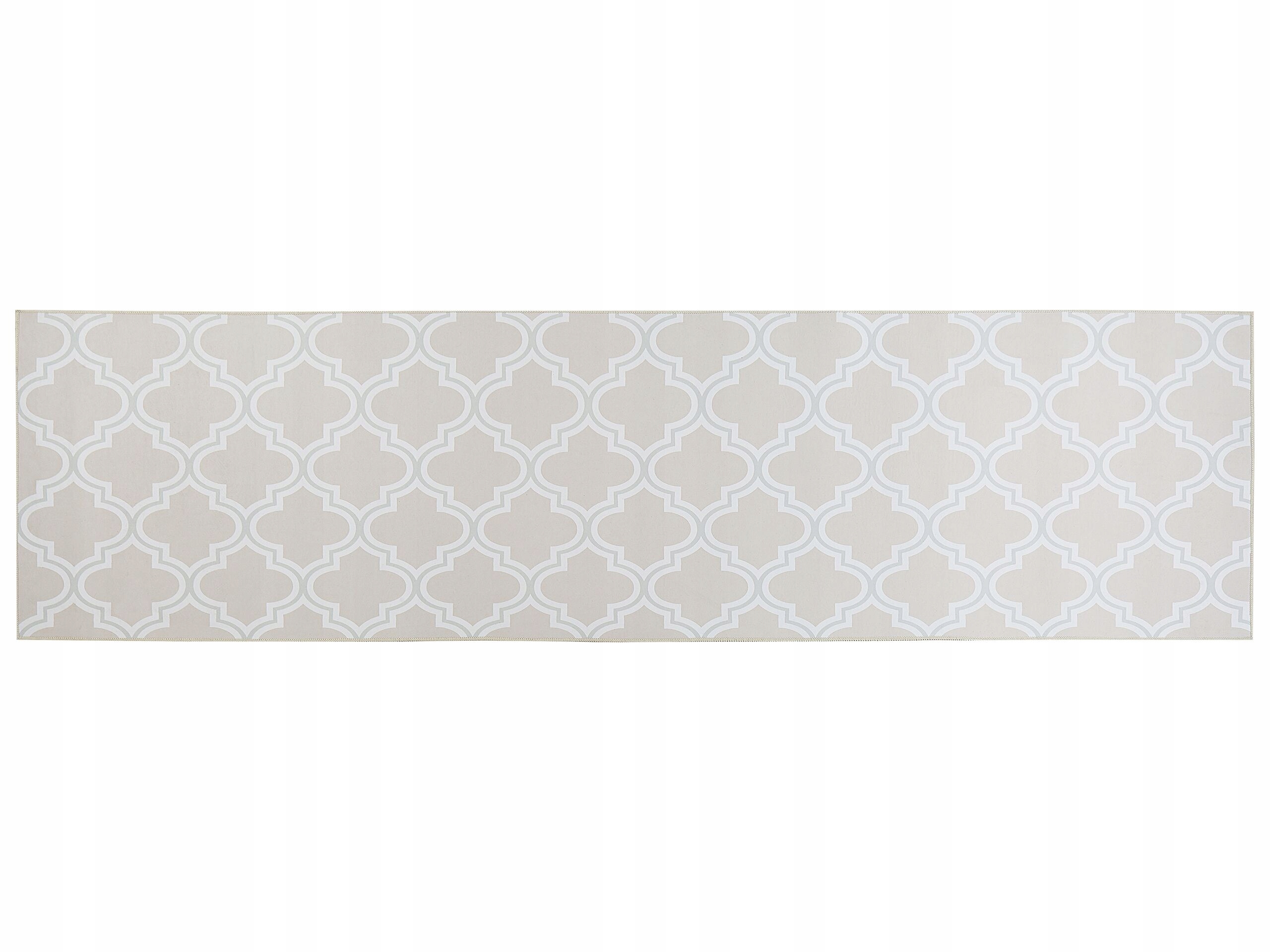 

Orientalny dywan chodnikowy 80 x 300 cm beżowy