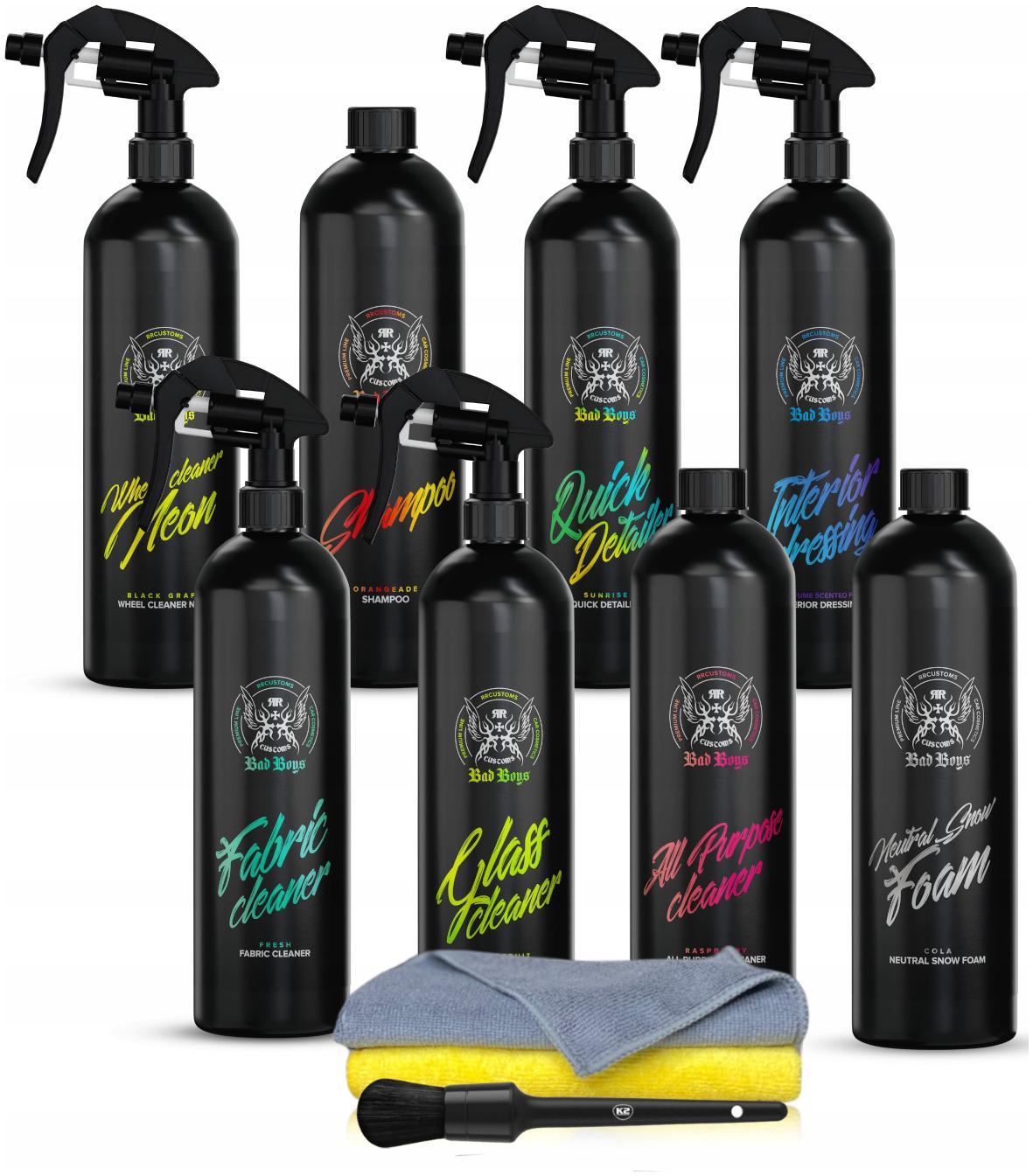 RR Customs RRC Bad Boys Mega Zestaw Kosmetyków Do Auta Detailing Prezent