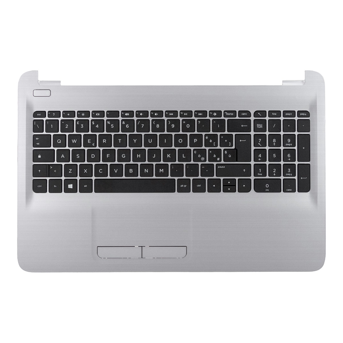 Hp 905891-061 Ita Italský Qwerty Hp 255 G5 Stříbrný