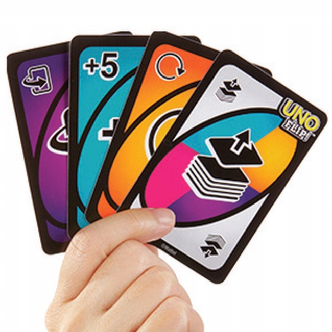 GRA UNO FLIP KARTY GRA KARCIANA IMPREZOWA RODZINNA EAN (GTIN) 0887961751062