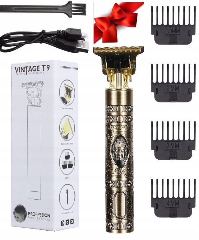 Maszynka Trymer Do Strzyżenia Golenia Włosów Brody Ciała Zestaw Golarka