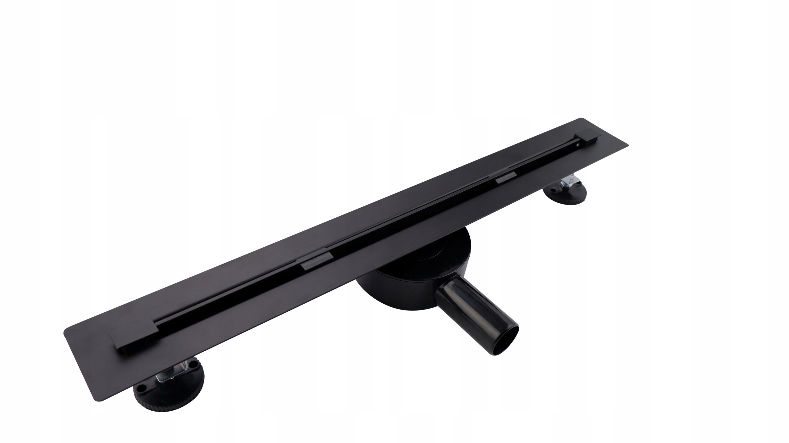 Lineárny odtok Sea Horse Slim 90 cm Čierny Úzky