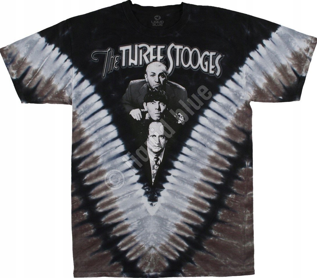 Tři Stooges Liquid Blue L