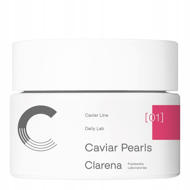 Clarena Caviar Pearls perły Do Twarzy Na Dzień I Noc Pod Makijaż 30 sztuk