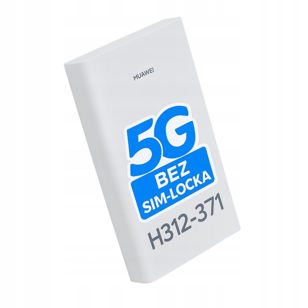 Huawei H312-371 CPE modem router kartę SIM 5G 4G LTE z agregacją 5 pasm ODU