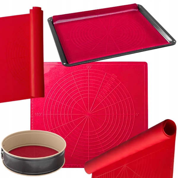 STOLNICA SILIKONOWA DUŻA MATA PODKŁADKA PREMIUM MARKI TCHIBO XXL