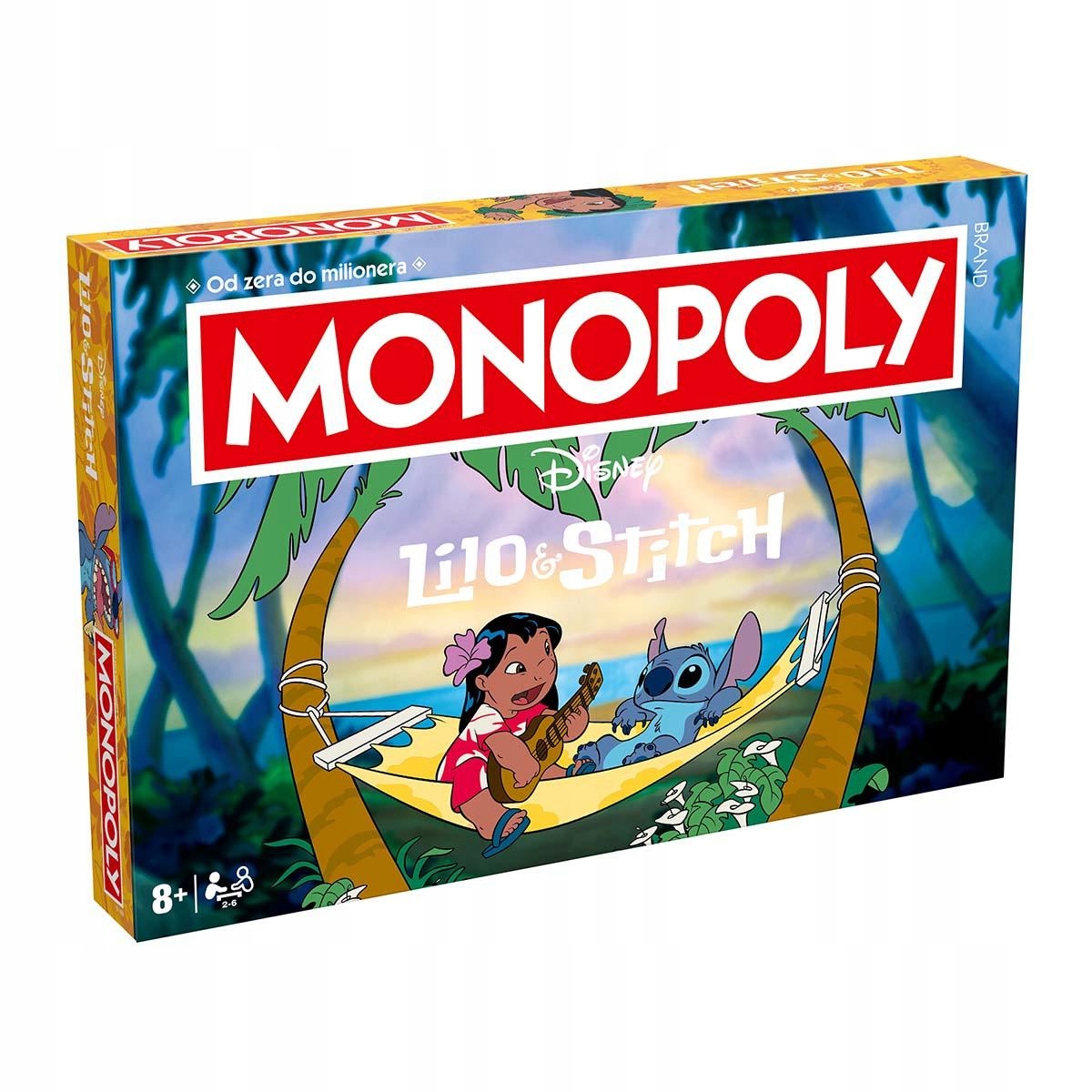 Monopoly Lilo & Stitch gra planszowa dla dzieci Edycja Polska Oryginalna