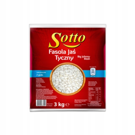 Levně Sotto Máslové Fazole Tický Velký 3kg