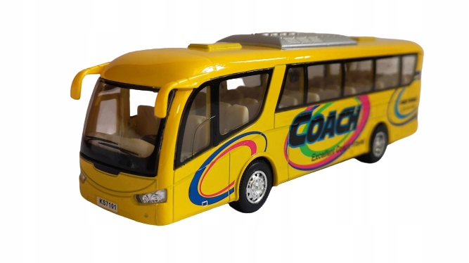 

Autobus Autokar Coach Travel Kinsfun 18cm