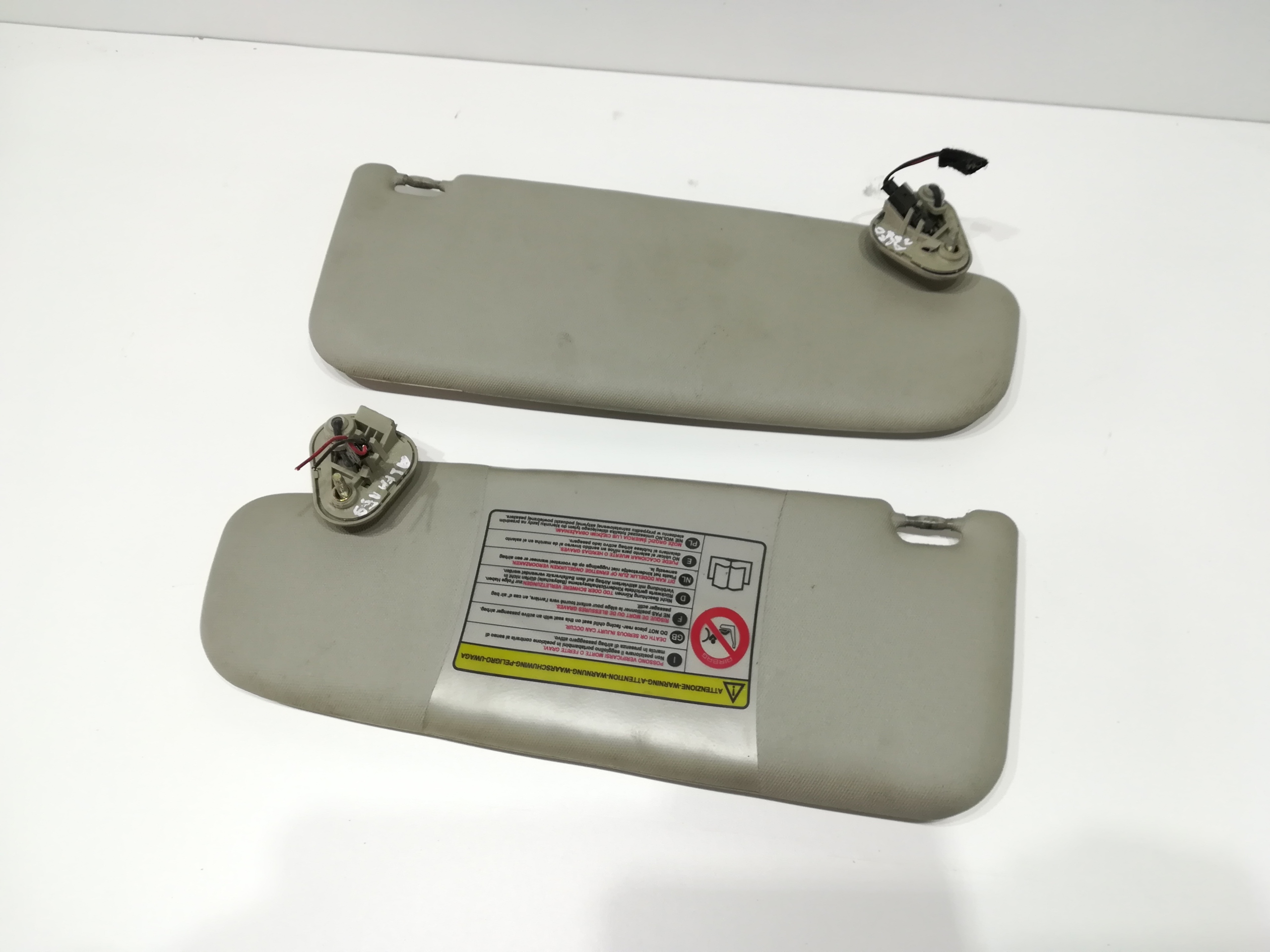 OSŁONA PRZECIWSŁONECZNA LEWA PRAWA ALFA ROMEO 159 Typ samochodu Samochody osobowe