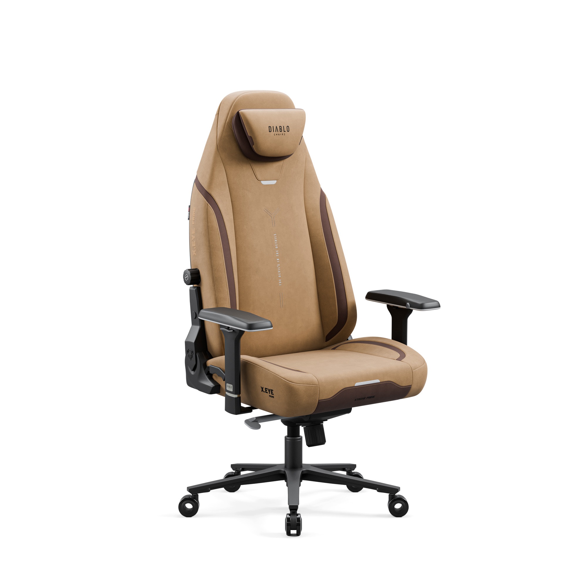 Herní křeslo Premium Diablo X.Eye Prime Camel Brown