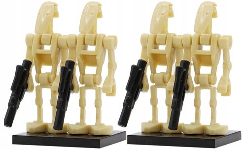 DROIDY BOJOWE FIGURKA STAR WARS KLOCKI MINIFIGURKA ZESTAW