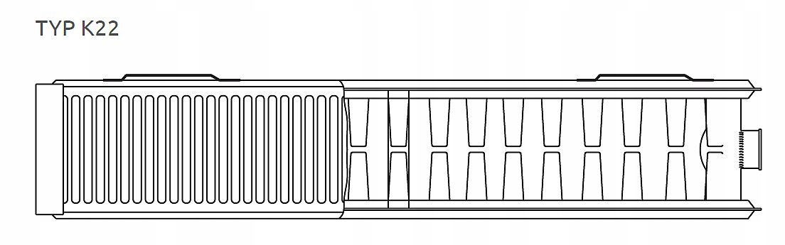 INVENA GRZEJNIK STALOWY BOCZNY C K22 600x1100 UNIW EAN (GTIN) 5907798706358