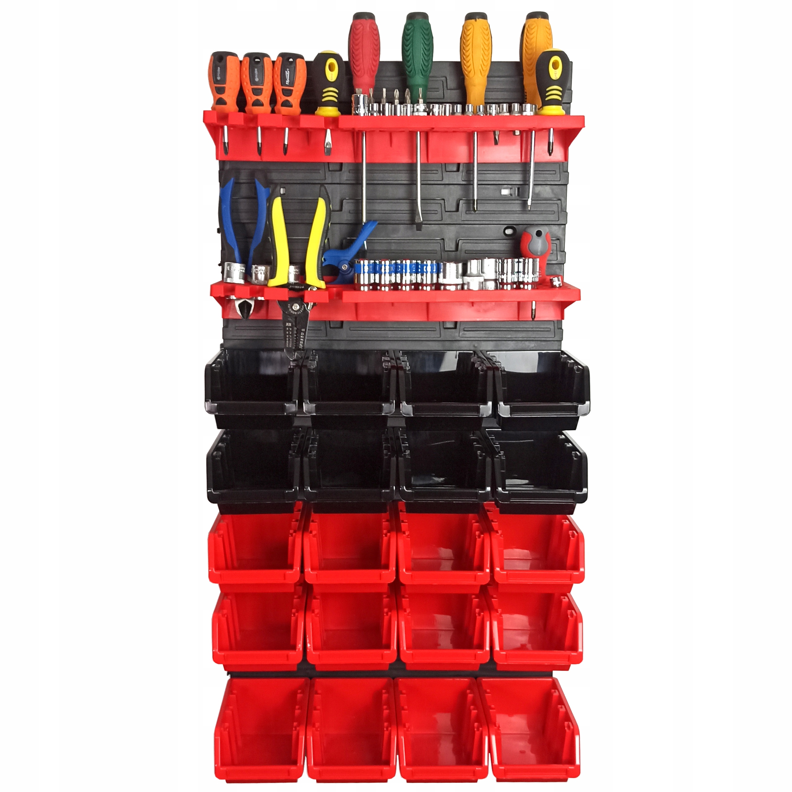 Tablica ścianka narzędziowa wym. 78x39cm 20 kuwet