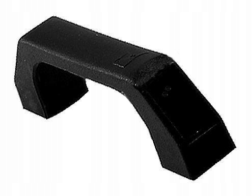 Uchwyt Z Pvc 92 MM, Czarny